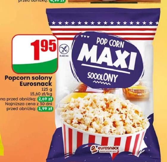 Popcorn solony Eurosnack Maxi