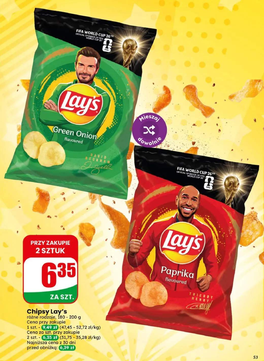 Chipsy Lay's Green Onion +1 wariant