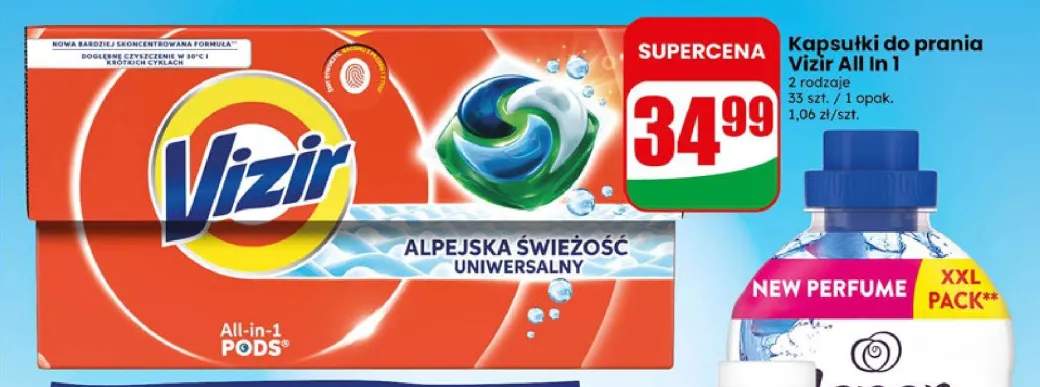 Kapsułki do prania Vizir All In 1