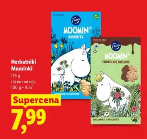 Herbatniki Muminki Fazer