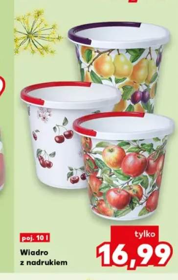 Wiadro z nadrukiem 10 l