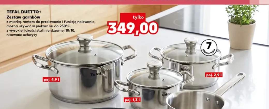 Zestaw garnków Tefal Duetto+
