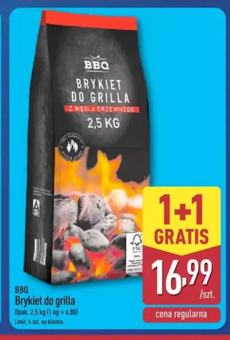 Brykiet do grilla BBQ