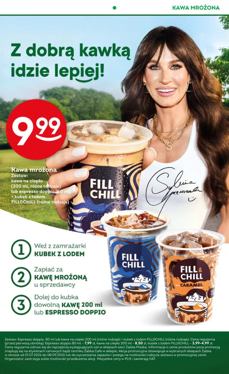 Zestaw kawa na ciepło + kubek z lodem FILL&CHILL +3 warianty