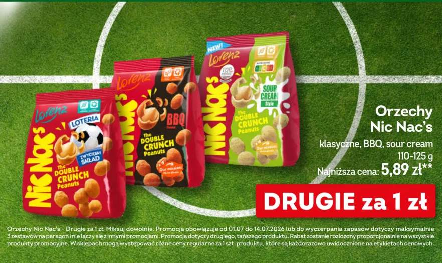 Orzechy Nic Nac's klasyczne +2 warianty