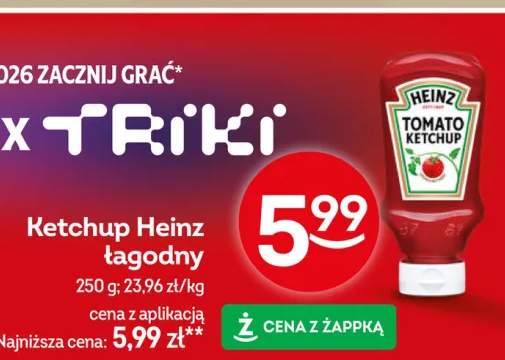 Ketchup Heinz łagodny