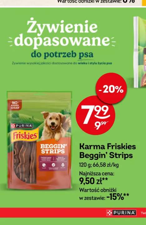 Przysmak dla psów Purina Friskies Beggin' Strips