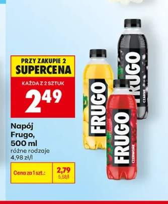 Napój Frugo żółte +2 warianty