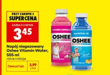 Napój niegazowany Oshee Vitamin Water Vitamins & Minerals +1 wariant