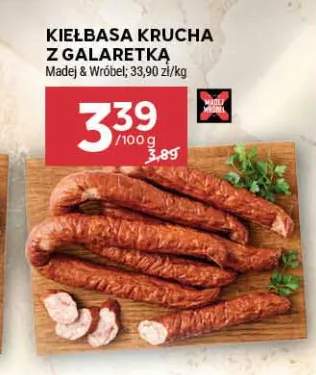 Kiełbasa krucha z galaretką Madej & Wróbel