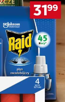 Środek przeciw komarom Raid płyn owadobójczy
