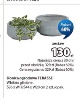 Donica ogrodowa Terasse 2-pak
