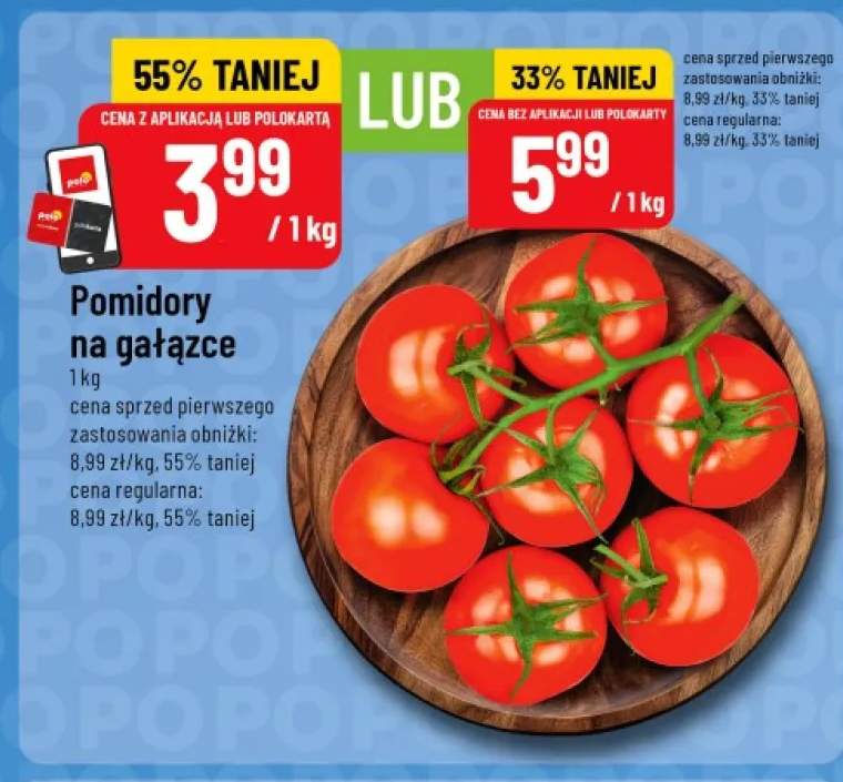 Pomidory na gałązce