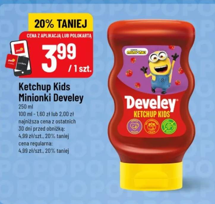 Ketchup Kids Minionki Develey