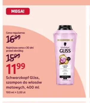 Szampon do włosów Schwarzkopf Gliss Liquid Silk