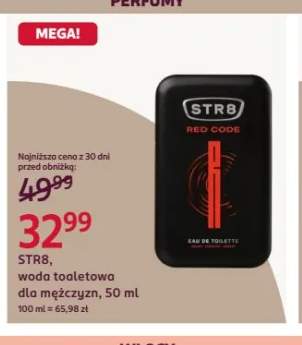 Woda toaletowa dla mężczyzn STR8 Red Code