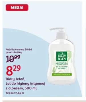Żel do higieny intymnej z aloesem Biały Jeleń