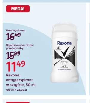 Antyperspirant w sztyfcie Rexona