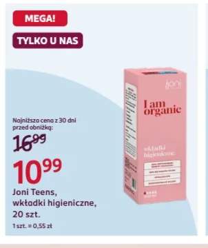 Wkładki higieniczne Joni Teens