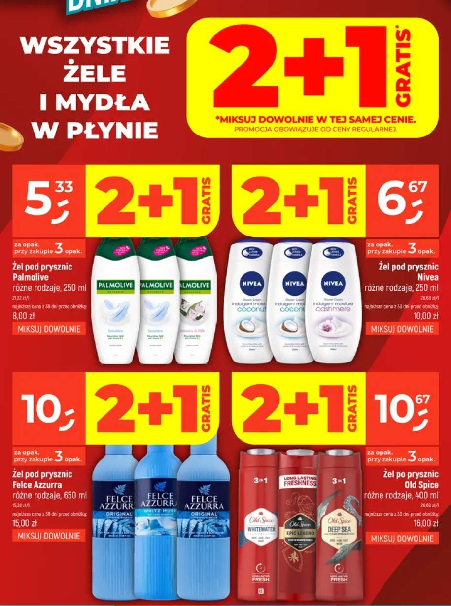 Żel pod prysznic Palmolive Naturals Sensitive +9 wariantów