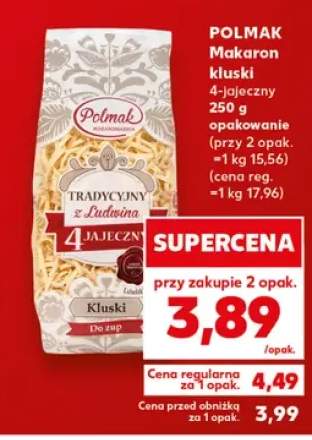 Makaron kluski 4-jajeczny Polmak