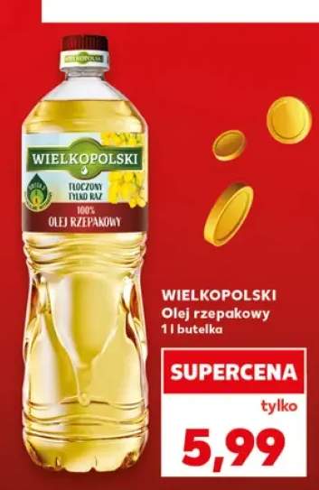 Olej rzepakowy Wielkopolski
