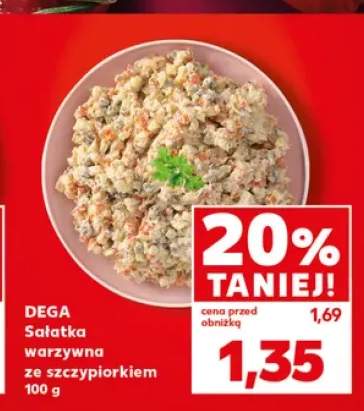 Sałatka warzywna ze szczypiorkiem Dega
