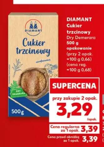 Cukier trzcinowy Dry Demerara Diamant