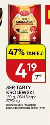 Ser tarty Królewski