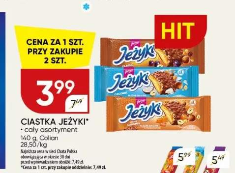 Ciastka Jeżyki Classic +1 wariant