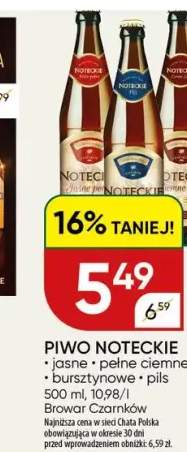Piwo Noteckie Jasne +3 warianty