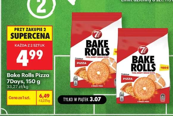 Sucharki Bake Rolls Pizza 7Days