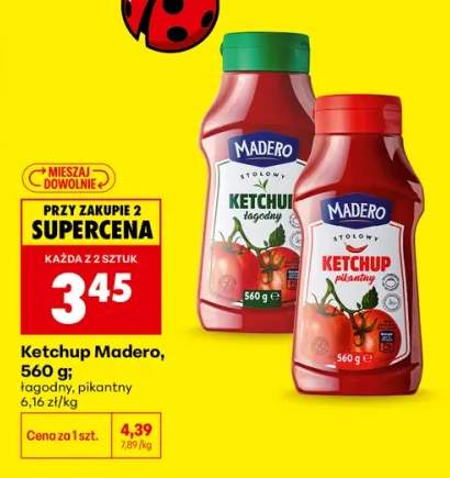 Ketchup pikantny Madero +1 wariant