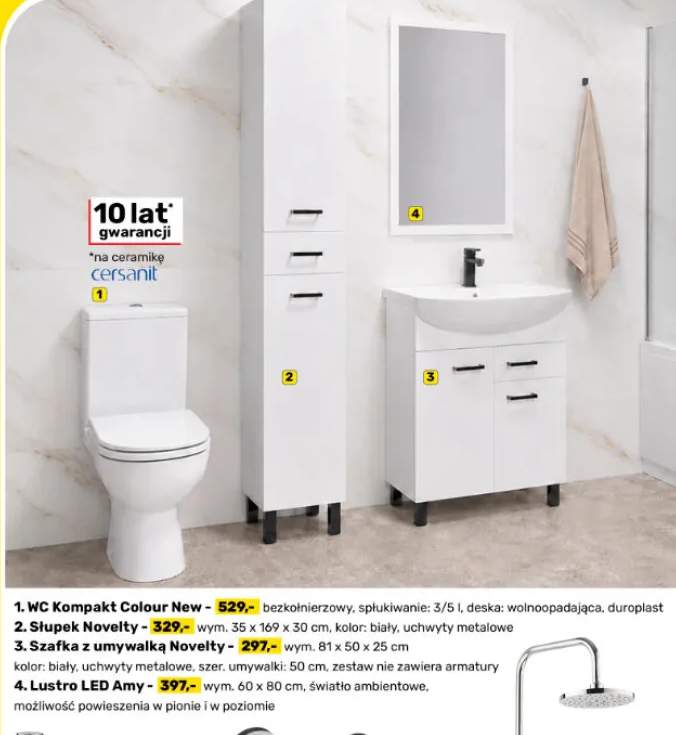 WC Kompakt Cersanit Colour New +3 warianty
