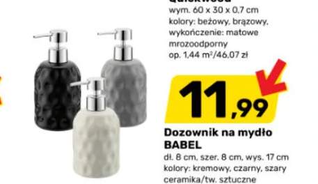 Dozownik na mydło Babel
