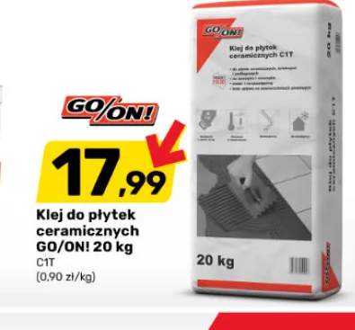 Klej do płytek ceramicznych Go/On! C1T