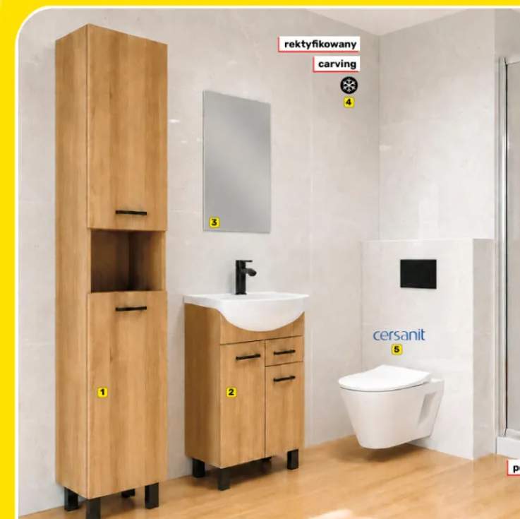 Słupek łazienkowy Novelty +6 wariantów