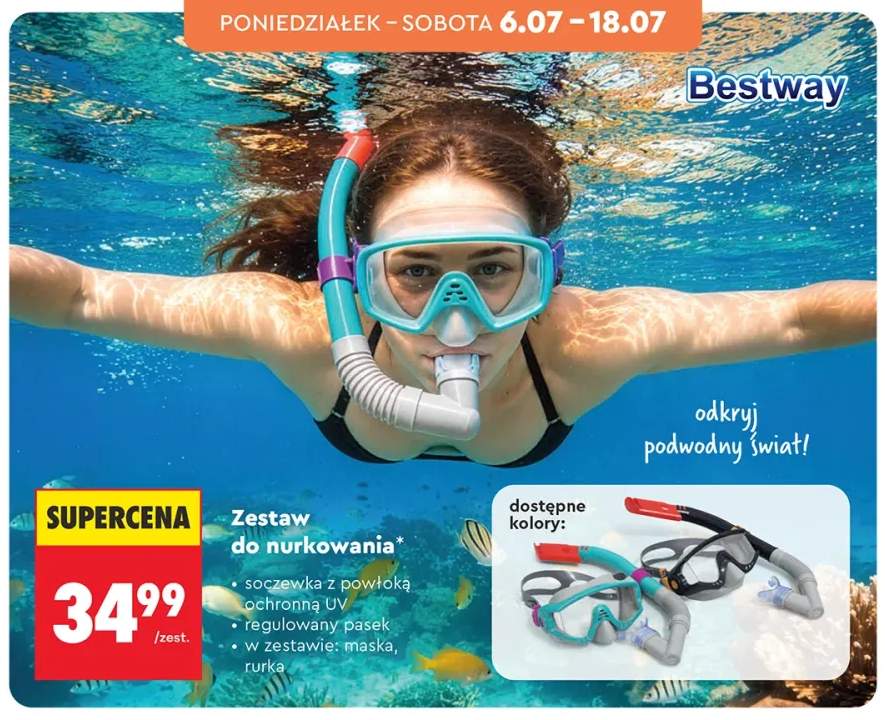 Zestaw do nurkowania Bestway