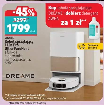 Robot sprzątający Dreame L10s Pro Ultra PureHeat