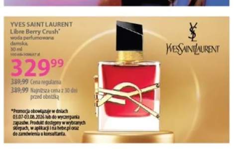 Woda perfumowana damska Yves Saint Laurent Libre Berry Crush