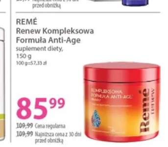 Suplement diety Remé Renew Kompleksowa Formuła Anti-Age
