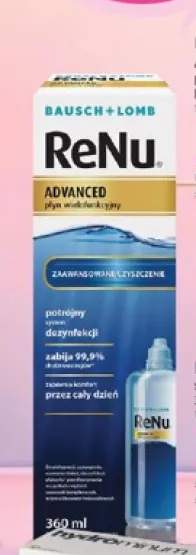 Płyn do soczewek kontaktowych ReNu Advanced