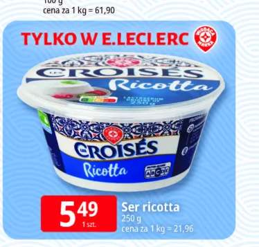 Ser ricotta Croisés