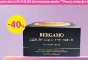 Płatki pod oczy Bergamo Luxury Gold