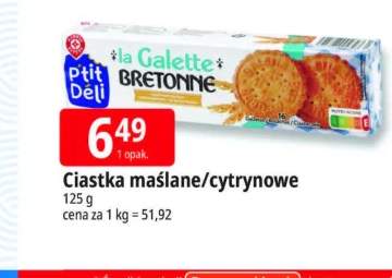 Ciastka maślane P'tit Déli +1 wariant