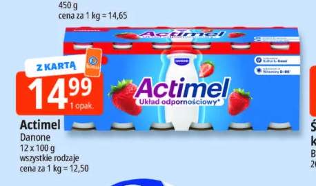 Napój probiotyczny Actimel Danone 12-pak