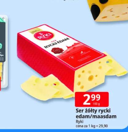 Ser żółty Rycki Edam +1 wariant