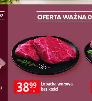 Łopatka wołowa bez kości