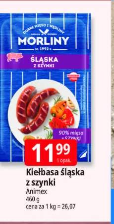 Kiełbasa śląska z szynki Morliny