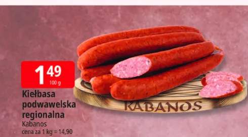 Kiełbasa podwawelska regionalna Kabanos
